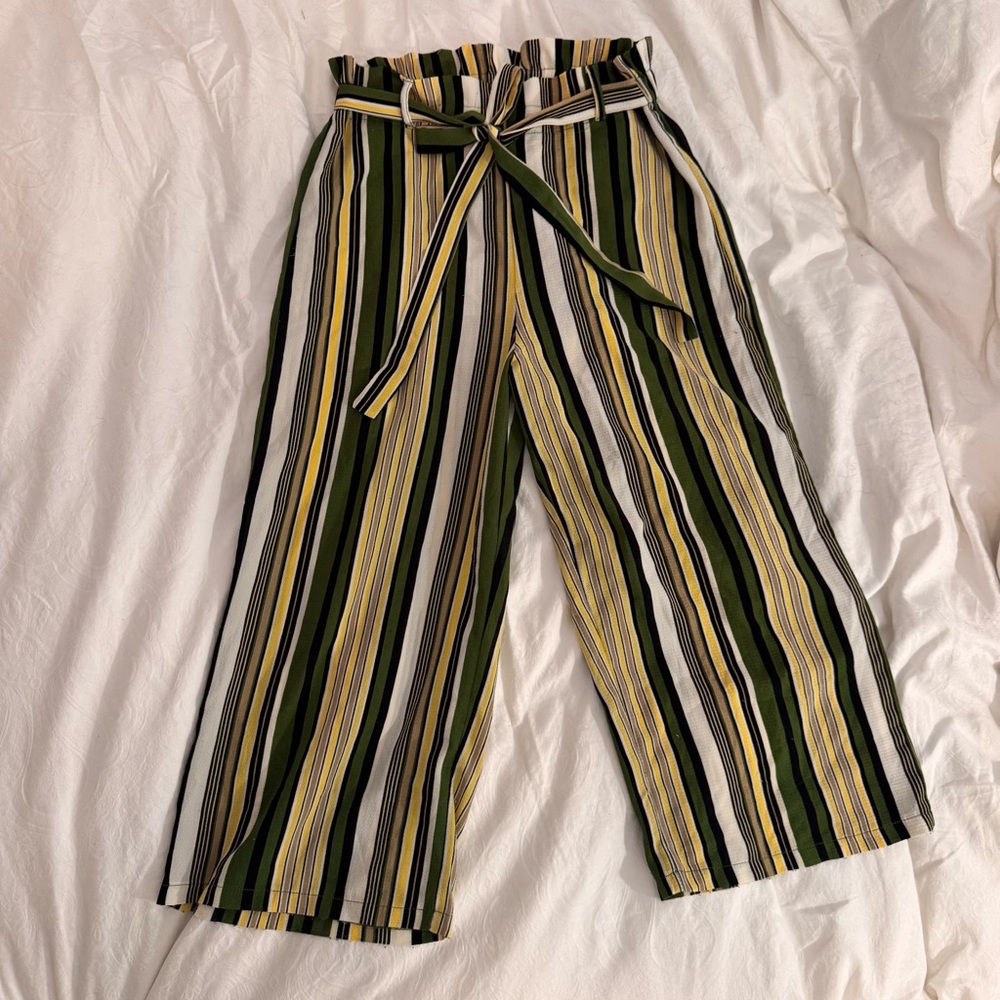 Suzy Shier Multicolor Striped Pants